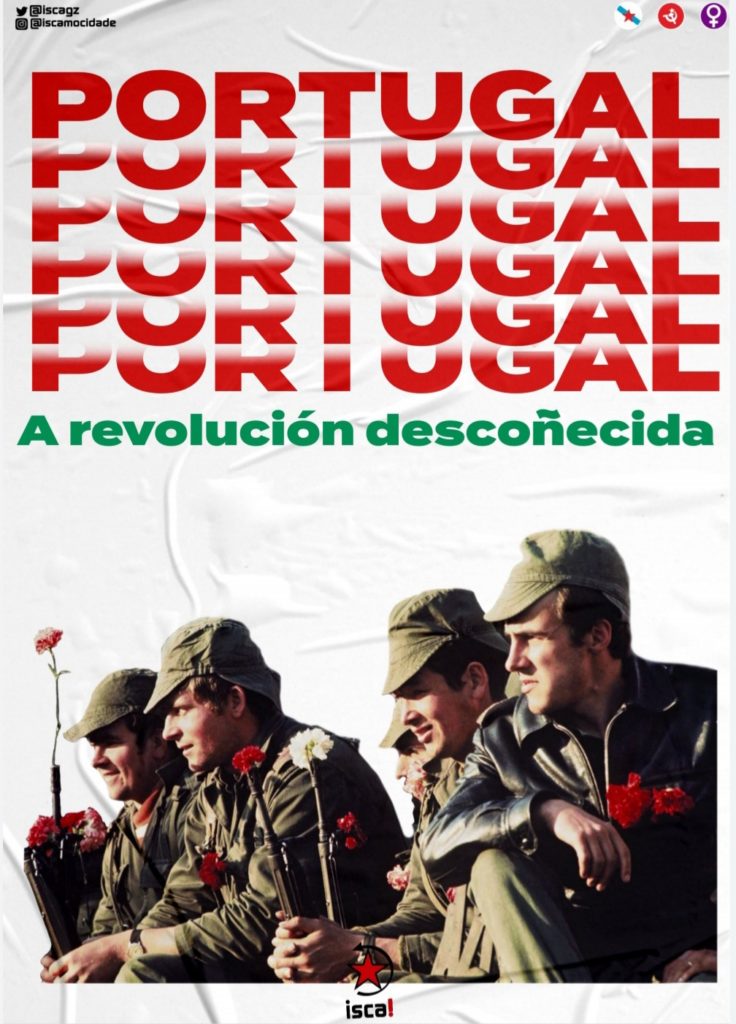 Caderno Isca Revolución portuguesa